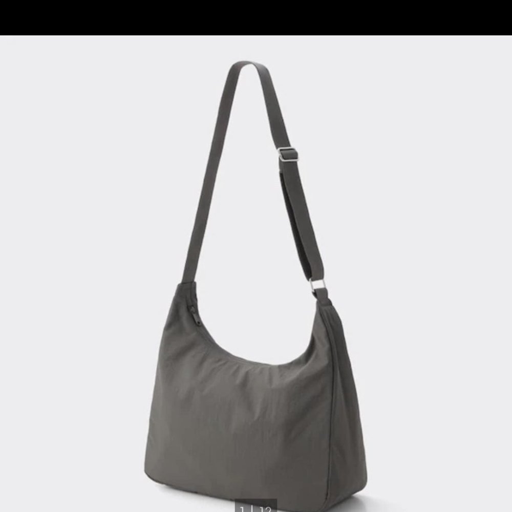GU Nylon Unisex Bag (Super Light Weight) Gray